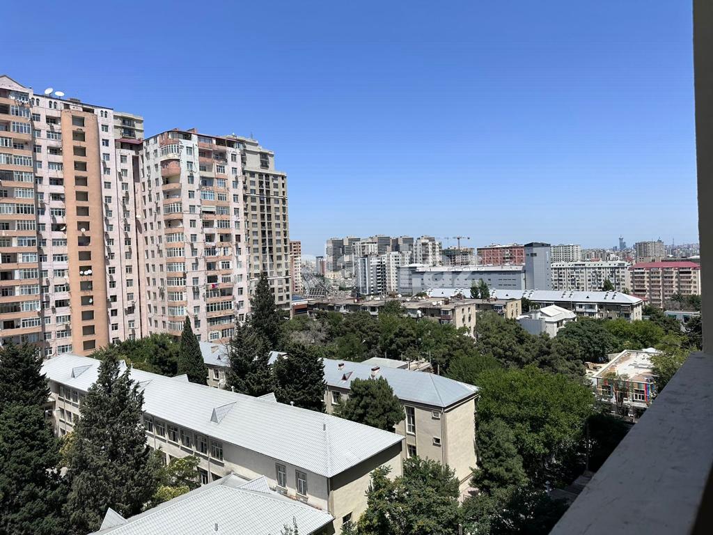 Rent, new building, 3 room, 101 m², Baku, Yasamal r, Yasamal d, Inshaatchilar m.