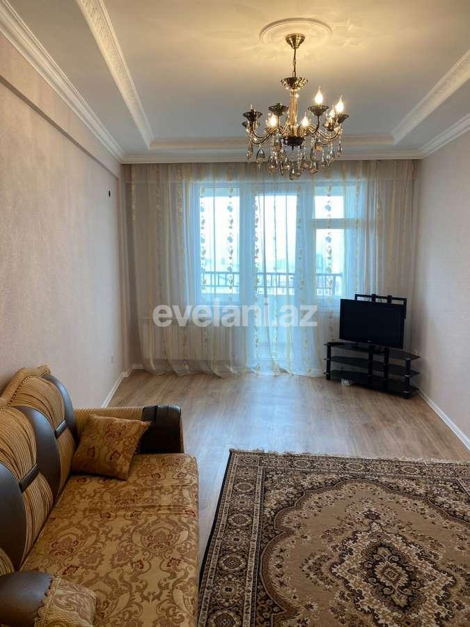 Rent, new building, 3 room, 90 m², Baku, Khatai r, Hazi Aslanov m.