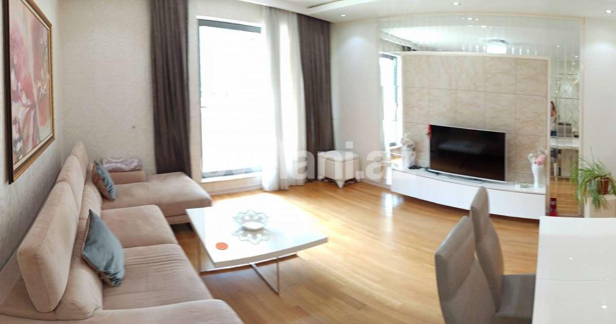 Kirayə verilir, yeni tikili, 3 otaqlı, 120 m², Bakı, Nəsimi r, 28 may m.