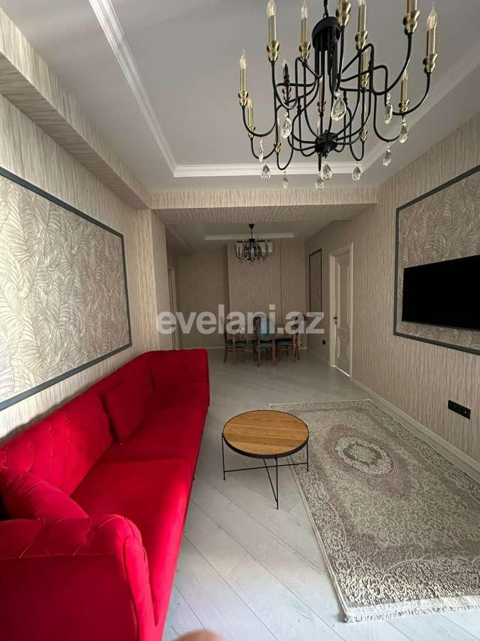 Rent, new building, 3 room, 95 m², Baku, Khatai r, Shah Ismail Khatai m.