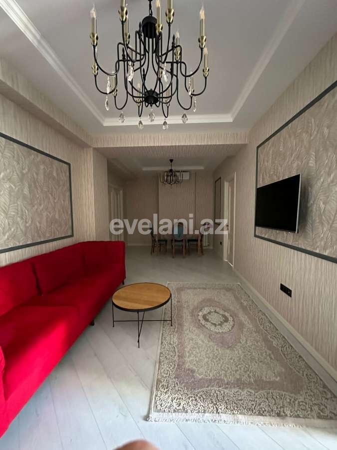 Rent, new building, 3 room, 95 m², Baku, Khatai r, Shah Ismail Khatai m.