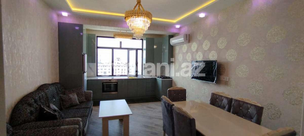 Rent, new building, 3 room, 90 m², Baku, Narimanov r, 28 may m.
