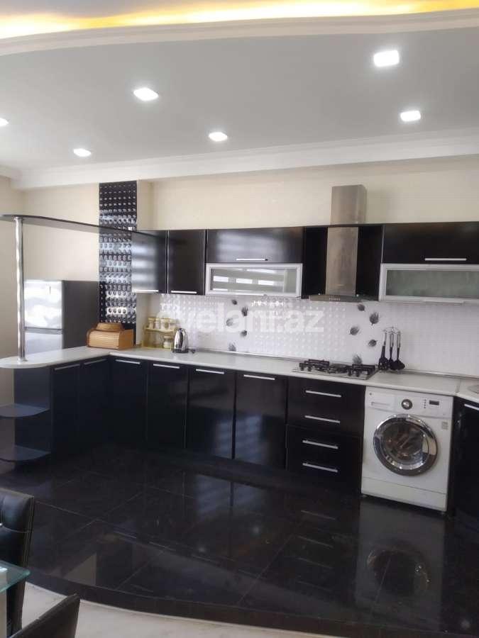 Rent, new building, 3 room, 115 m², Baku, Yasamal r, Inshaatchilar m.