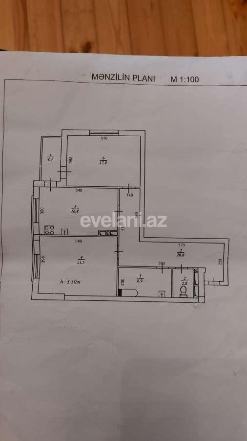 Satılır, yeni tikili, 2 otaqlı, 93 m², Bakı, Binəqədi r, Binəqədi q.