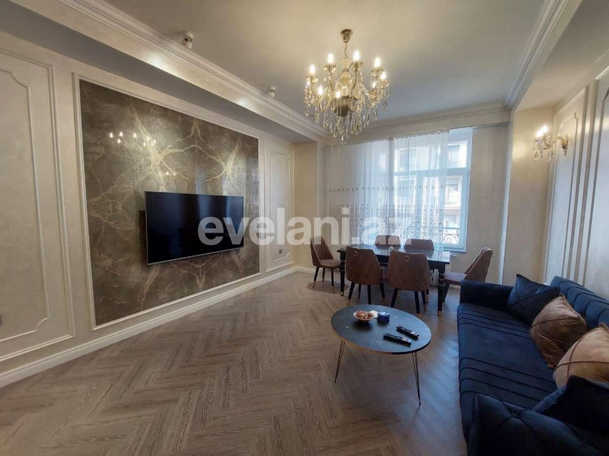 Rent, new building, 3 room, 150 m², Baku, Khatai r, Shah Ismail Khatai m.