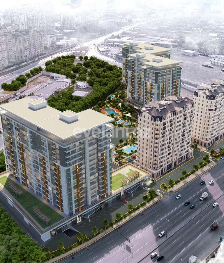 Satılır, yeni tikili, 1 otaqlı, 59 m², Bakı, Nərimanov r, Böyükşor q.