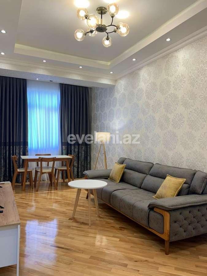 Rent, new building, 3 room, 90 m², Baku, Nasimi r, Ganjlik m.