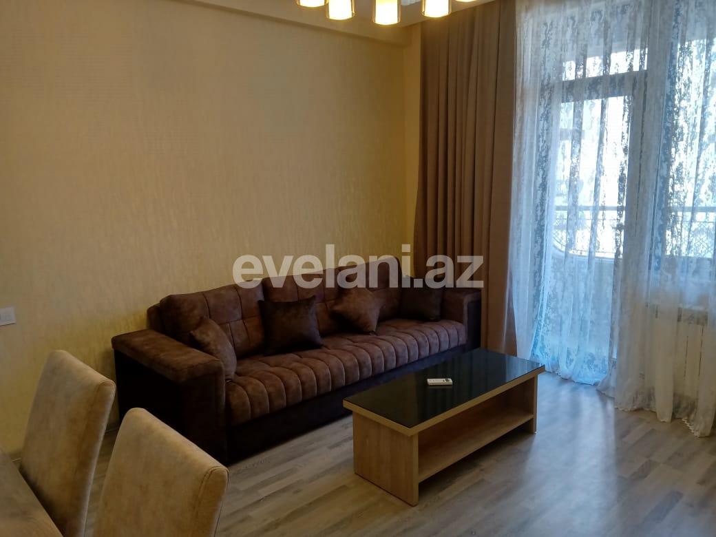 Rent, new building, 2 room, 80 m², Baku, Khatai r, Shah Ismail Khatai m.