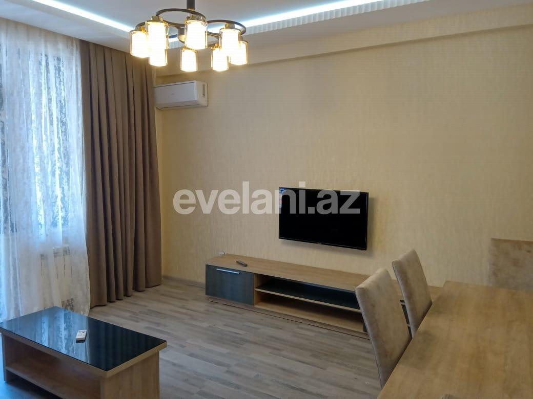 Rent, new building, 2 room, 80 m², Baku, Khatai r, Shah Ismail Khatai m.
