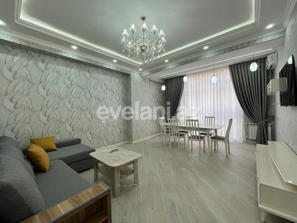 Rent, new building, 3 room, 133 m², Baku, Narimanov r, Ganjlik m.