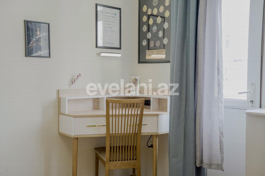 Rent, new building, 3 room, 120 m², Baku, Khatai r, Shah Ismail Khatai m.