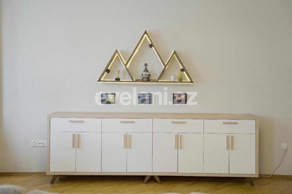 Rent, new building, 3 room, 120 m², Baku, Khatai r, Shah Ismail Khatai m.