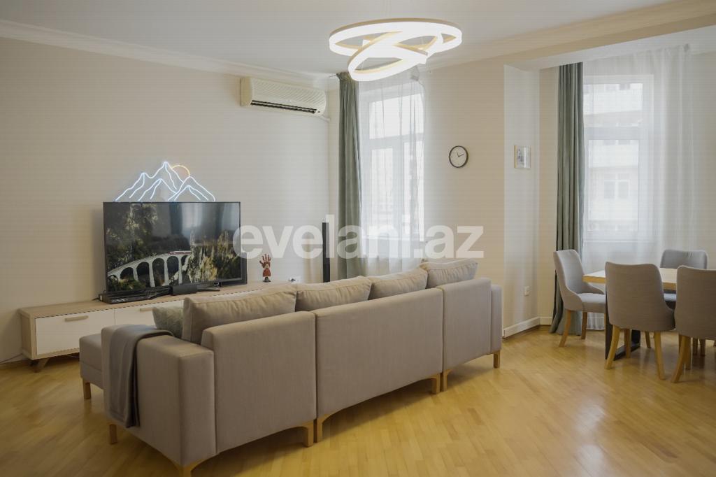 Rent, new building, 3 room, 120 m², Baku, Khatai r, Shah Ismail Khatai m.