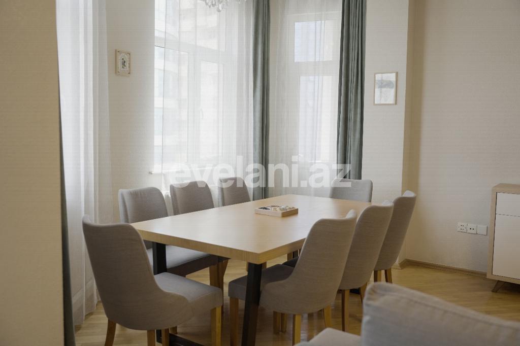 Rent, new building, 3 room, 120 m², Baku, Khatai r, Shah Ismail Khatai m.