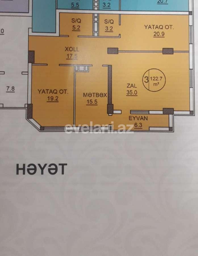 Satılır, yeni tikili, 3 otaqlı, 123 m², Bakı, Nəsimi r, 28 may m.