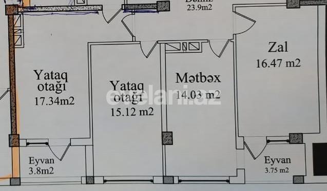Satılır, yeni tikili, 3 otaqlı, 117 m², Bakı, Nərimanov r, Nəriman Nərimanov m.