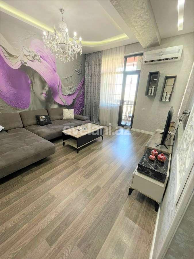 Rent, new building, 3 room, 86 m², Baku, Narimanov r.