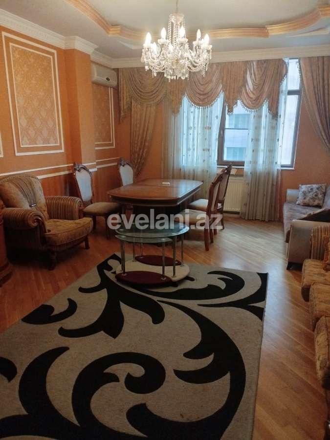 Rent, new building, 3 room, 122 m², Baku, Nasimi r, Ganjlik m.