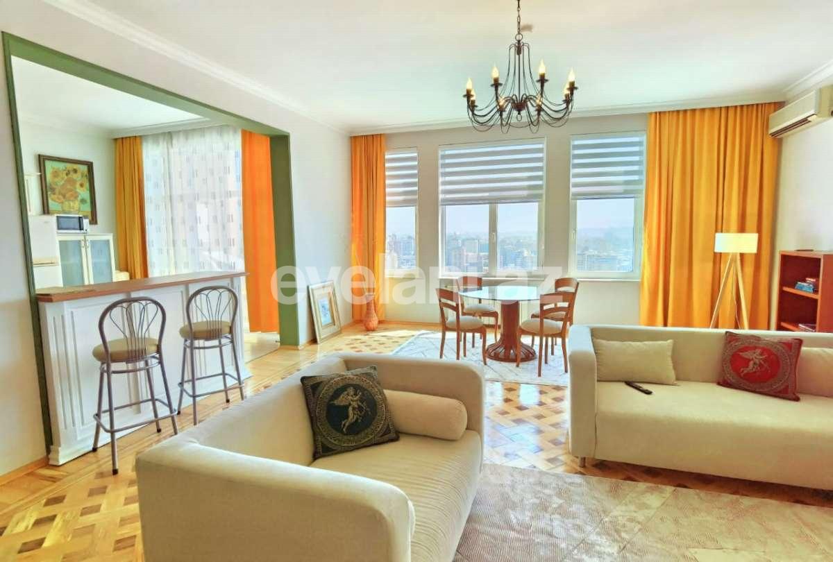 Rent, new building, 3 room, 150 m², Baku, Yasamal r, Elmlar Akademiyası m.