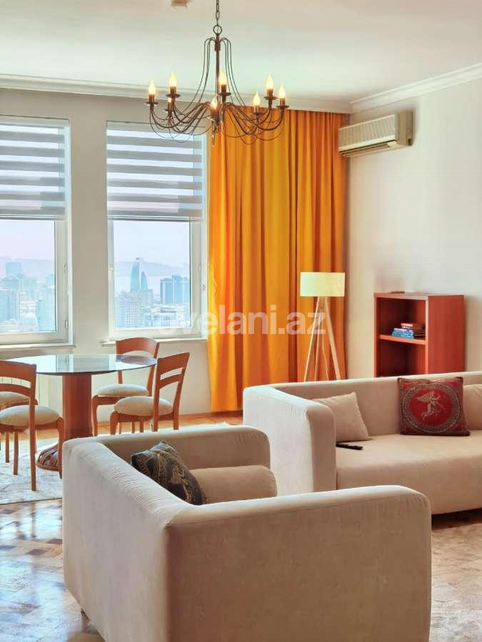 Rent, new building, 3 room, 150 m², Baku, Yasamal r, Elmlar Akademiyası m.