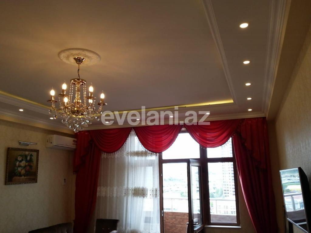 Rent, new building, 3 room, 120 m², Baku, Khatai r, Shah Ismail Khatai m.