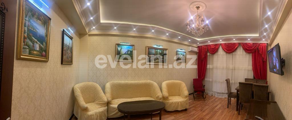Rent, new building, 3 room, 120 m², Baku, Khatai r, Shah Ismail Khatai m.