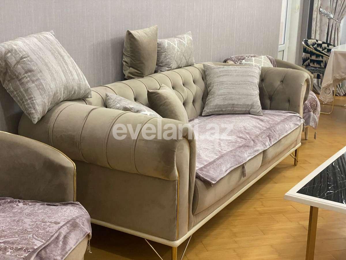 Rent, new building, 3 room, 140 m², Baku, Khatai r, Shah Ismail Khatai m.