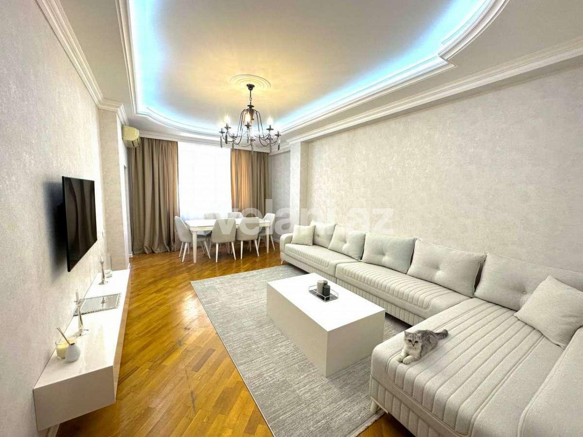 Rent, new building, 2 room, 80 m², Baku, Binagadi r, 8 November m.
