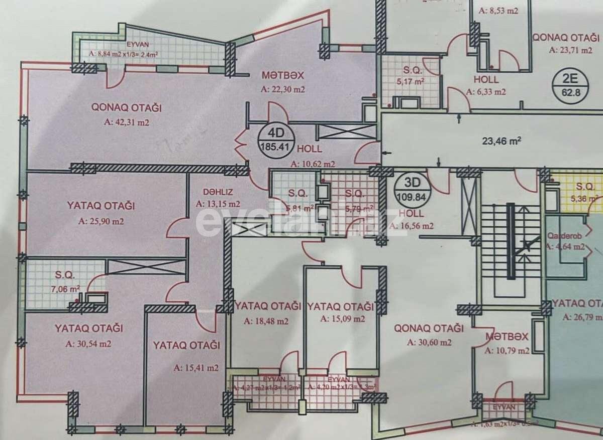 Satılır, yeni tikili, 4 otaqlı, 182 m², Bakı, Nərimanov r.