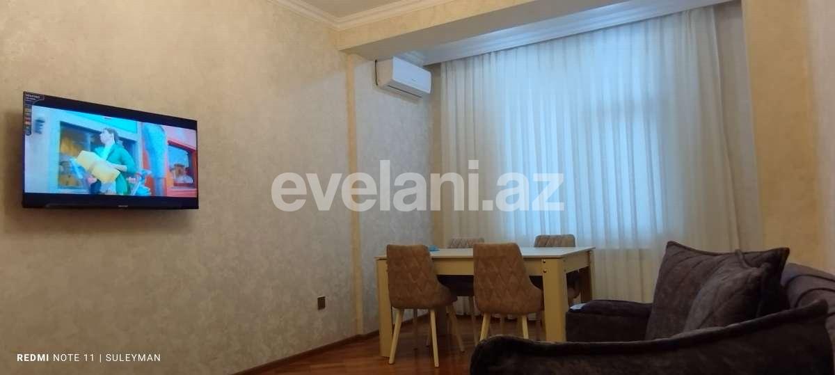 Kirayə verilir, yeni tikili, 2 otaqlı, 70 m², Bakı, Nizami r, Qara Qarayev m.