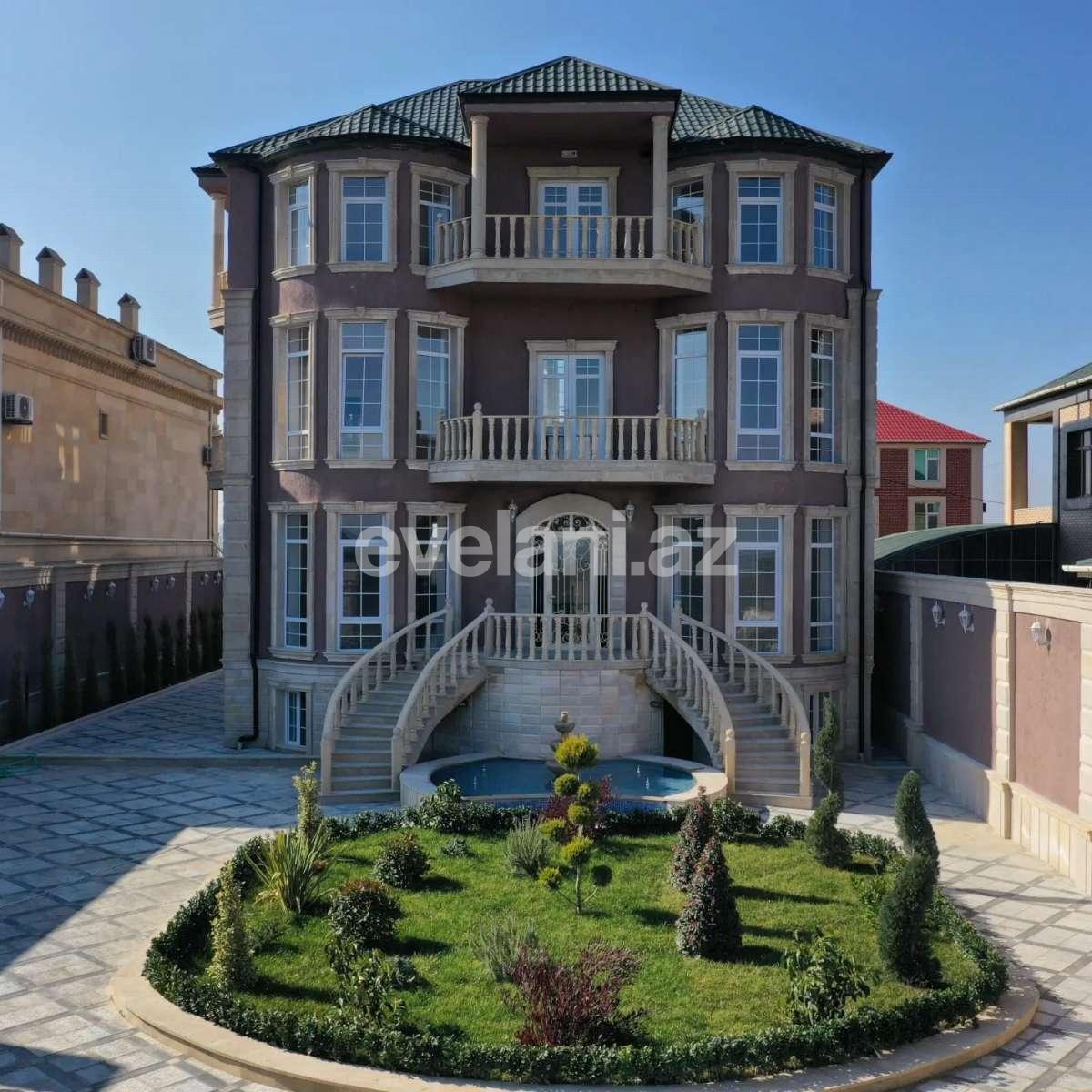 Satılır, həyət evi / bağ, 9 otaqlı, 590 m², Bakı, Abşeron r, Fatmayi q.