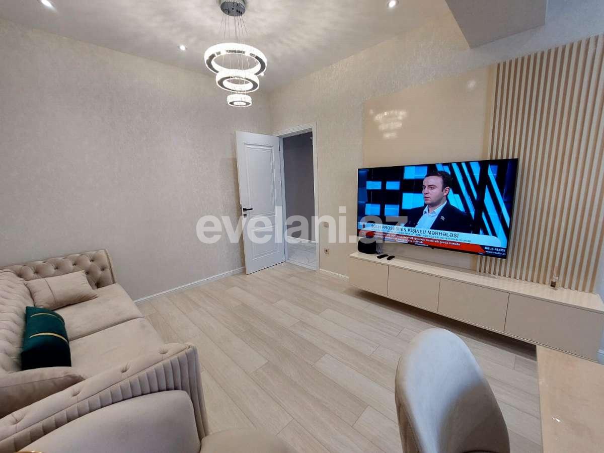 Rent, new building, 3 room, 90 m², Baku, Khatai r, Shah Ismail Khatai m.