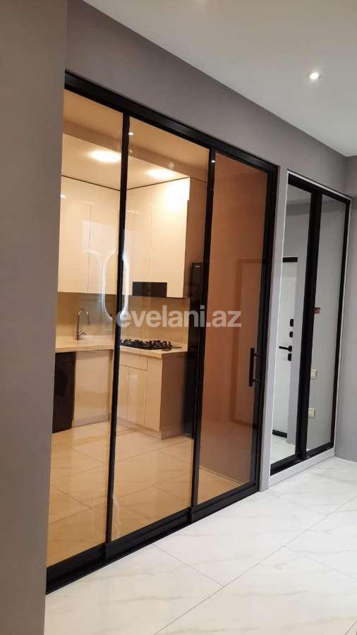 Rent, new building, 3 room, 90 m², Baku, Khatai r, Shah Ismail Khatai m.