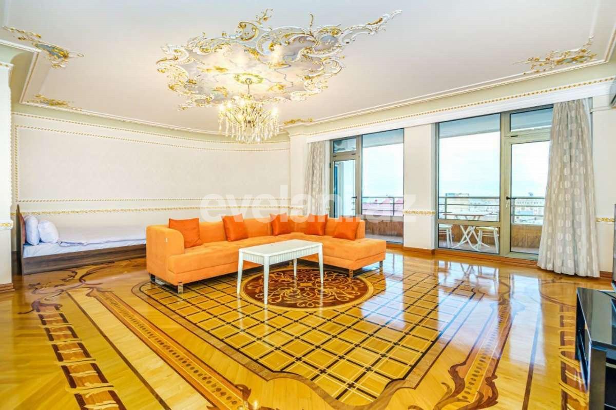 Rent, new building, 4 room, 181 m², Baku, Sabail r, Sahil m.