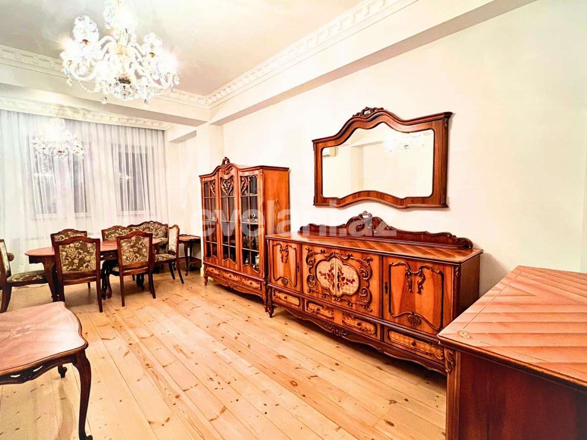 Rent, new building, 3 room, 126 m², Baku, Nasimi r, 8 November m.