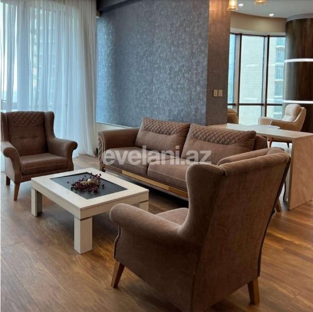 Сдаётся, новостройка, 3-комнаты, 148 m², Баку, Насиминский r, Сахил m.