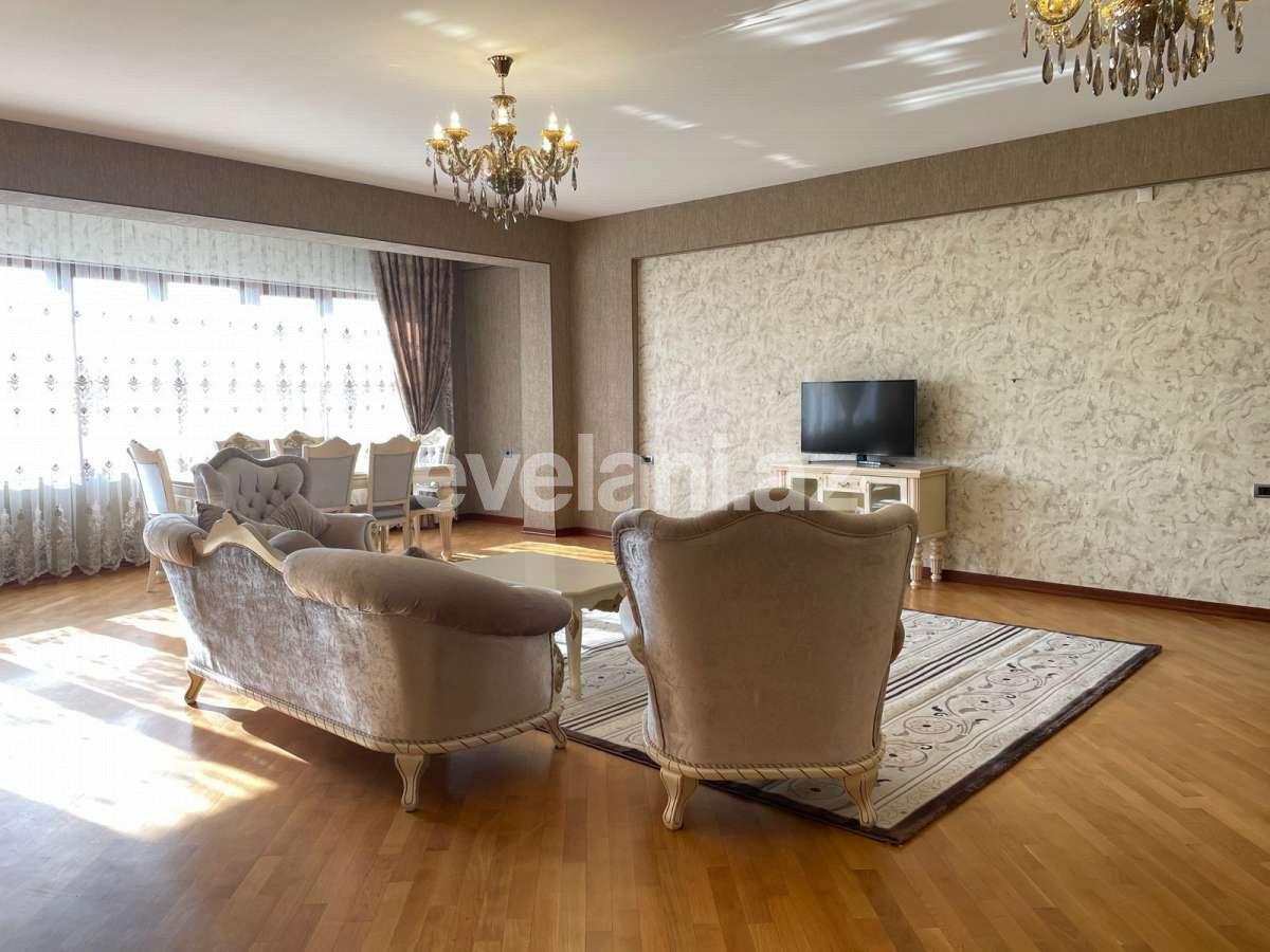 Rent, new building, 3 room, 193 m², Baku, Khatai r, Shah Ismail Khatai m.