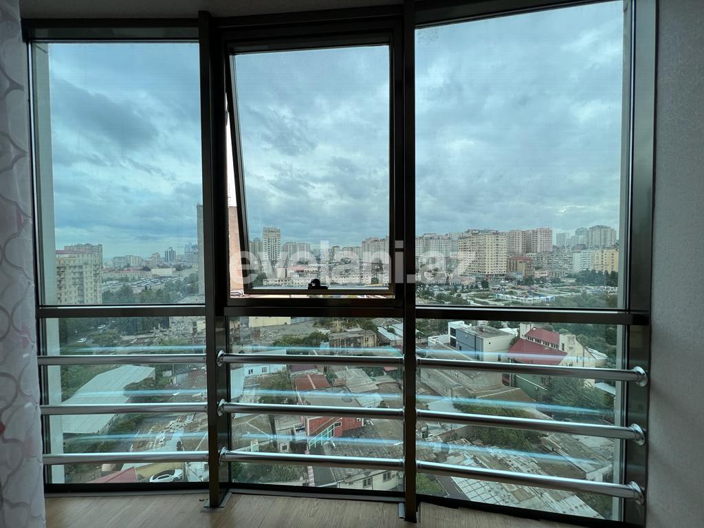 Rent, new building, 2 room, 84.98 m², Baku, Yasamal r, Inshaatchilar m.