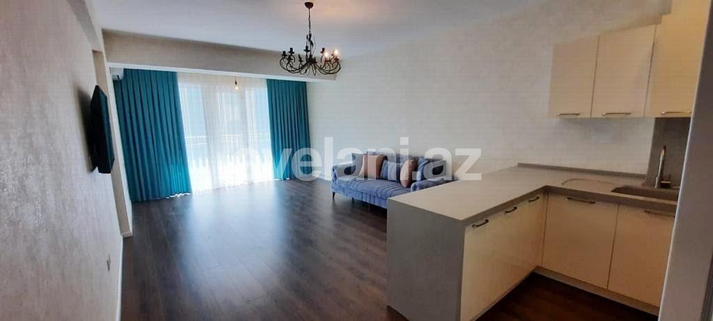 Rent, new building, 2 room, 80 m², Baku, Khatai r, Shah Ismail Khatai m.