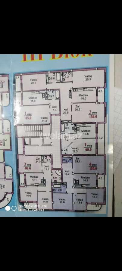 Продаётся, новостройка, 4-комнаты, 130 m², Баку, Ясамальский r, Ени Ясамал p.