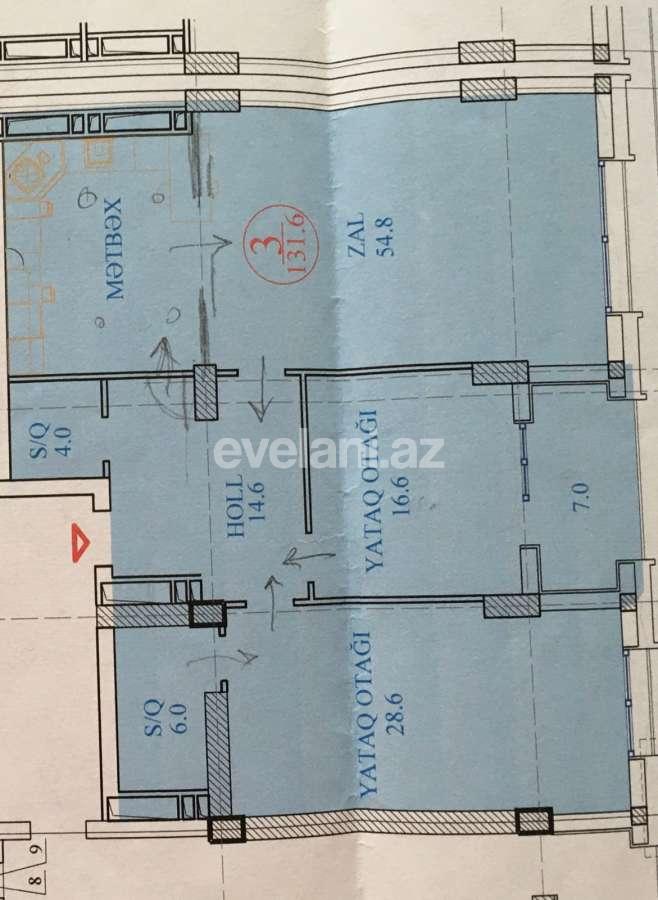 Satılır, yeni tikili, 3 otaqlı, 138 m², Bakı, Nəsimi r, 28 may m.