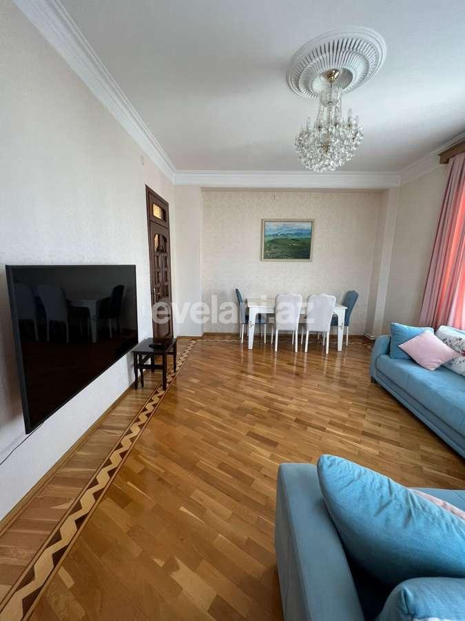 Rent, new building, 3 room, 120 m², Baku, Narimanov r, Ganjlik m.