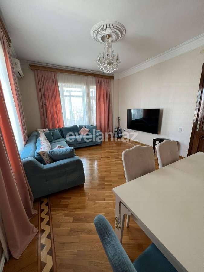 Rent, new building, 3 room, 120 m², Baku, Narimanov r, Ganjlik m.