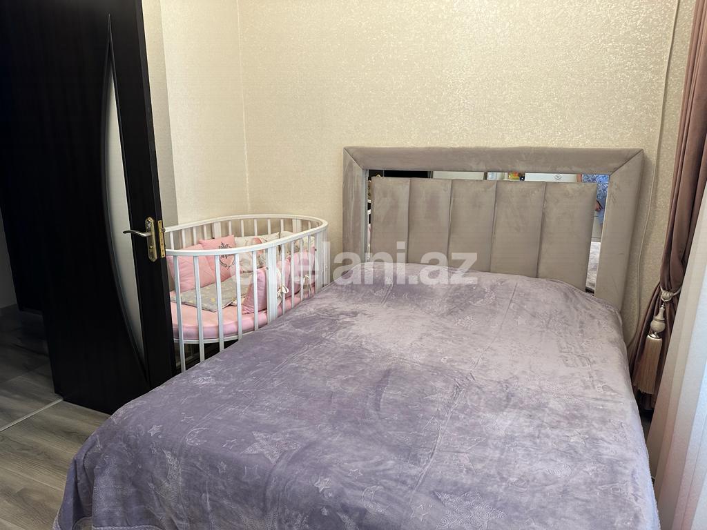 Sale, new building, 2 room, 51 m², Baku, Khatai r, Hazi Aslanov m.