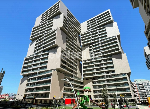 Sale, new building, 3 room, 64 m², Baku, Yasamal r, Nizami m.