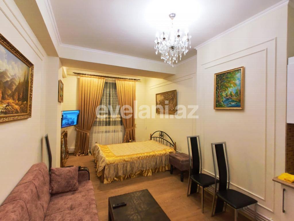 Rent, new building, 1 room, 35 m², Baku, Narimanov r, Ganjlik m.