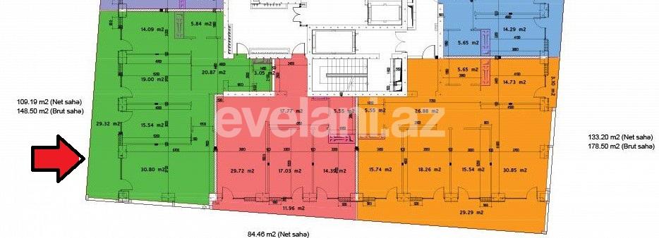 Продаётся, новостройка, 3-комнаты, 149 m², Баку, Ясамальский r, Ясамал p, 20 январь m.