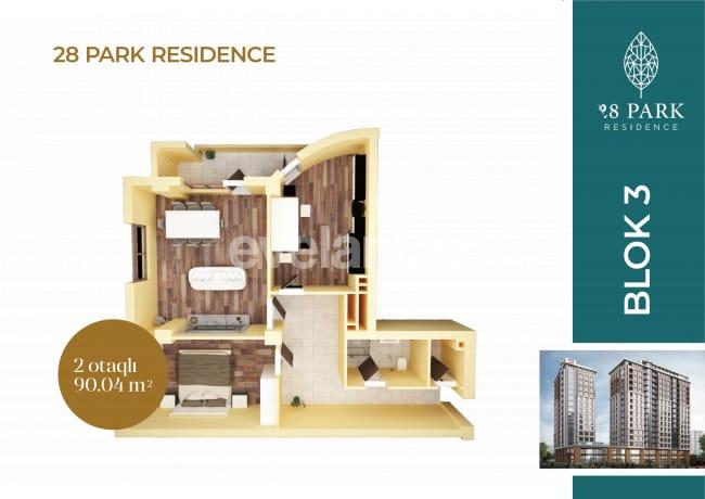 Satılır, yeni tikili, 2 otaqlı, 91 m², Bakı, Nəsimi r, 28 may m.