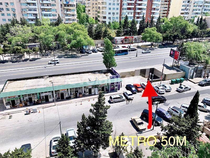 Sale, old building, 3 room, 59.99 m², Baku, Nizami r, 8-th kilometer d, Khalglar Doslugu m.