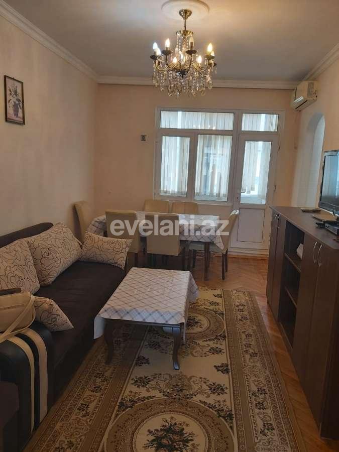 Kirayə verilir, köhnə tikili, 2 otaqlı, 50 m², Bakı, Nəsimi r, 4-cü mikrorayon q, Memar Əcəmi m.